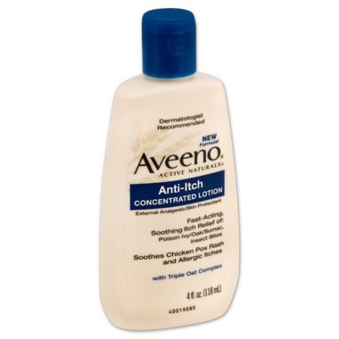 Aveeno&reg; 4 oz. Anti-Itch Concentrated Lotion. View a larger version of this product image.