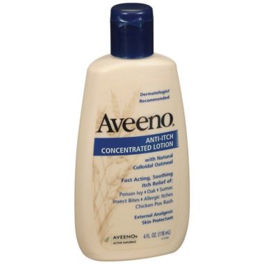 Aveeno&reg; 4 oz. Anti-Itch Concentrated Lotion. View a larger version of this product image.