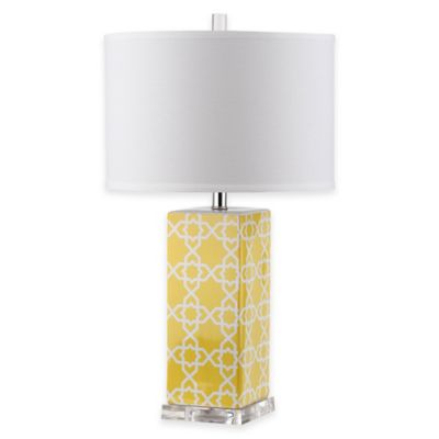 perspex table lamp