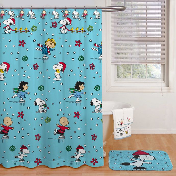 Peanuts™ Wonderland Shower Curtain Collection Bed Bath and Beyond Canada