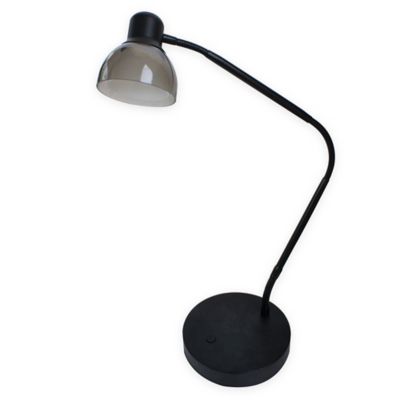 Studio 3B&trade; LED Desk Lamp with USB and AC Charging Station in Matte Black
