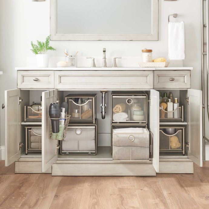 Under The Bathroom Sink Organizer