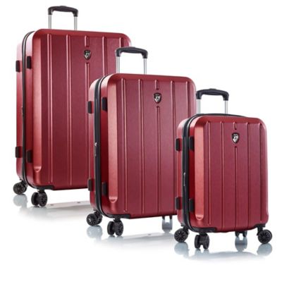 heys luggage red