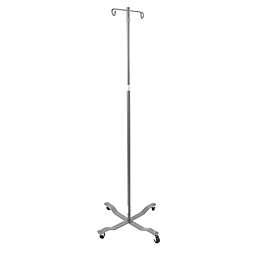 Drive Medical Removable Top I.V. Pole in Chrome
