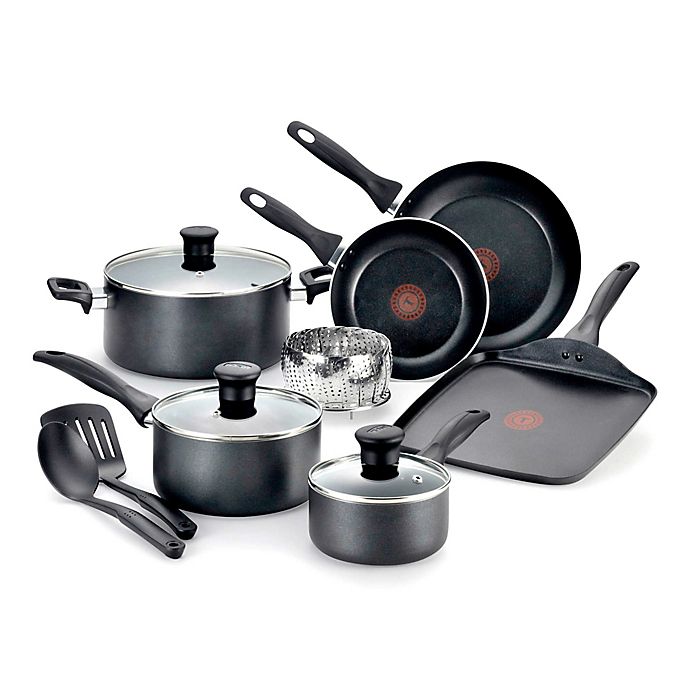 Alternate image 1 for T-fal® Pure Cook Nonstick Aluminum Cookware Collection