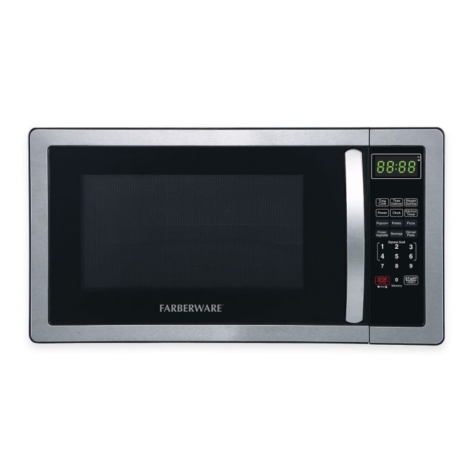 Farberware Classic 1 1 Cubic Foot Microwave Oven In Stainless