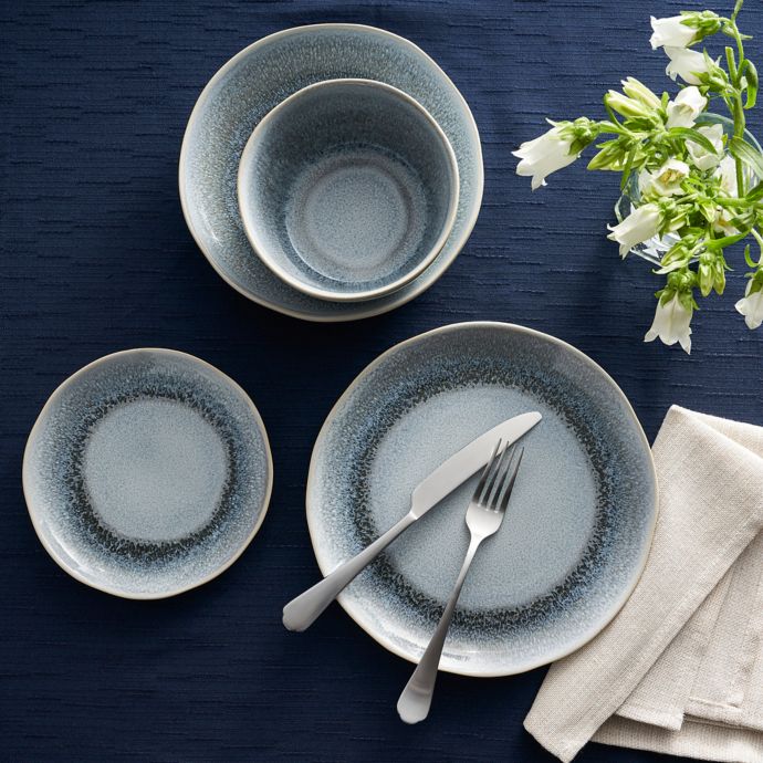 Bee & Willow™ Home Weston Dinnerware Collection in Fog Bed Bath and