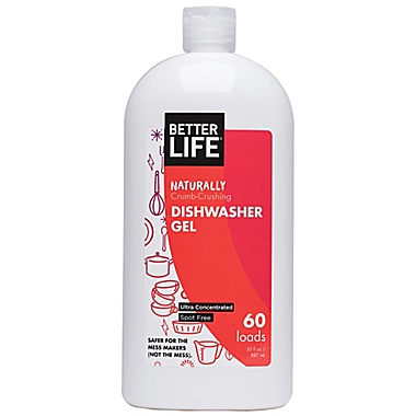 Better Life&reg;Naturally Crumb-Crushing 30 oz. Unscented Dishwasher Gel. View a larger version of this product image.