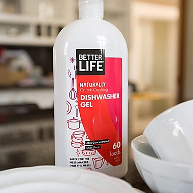 Better Life&reg;Naturally Crumb-Crushing 30 oz. Unscented Dishwasher Gel. View a larger version of this product image.