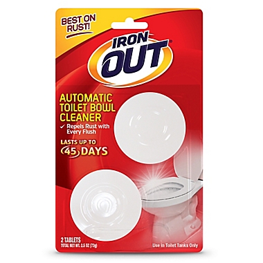 Iron Out 2-Pack Automatic Toilet Bowl Cleaner. View a larger version of this product image.