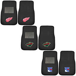 NHL 2-Piece Embroidered Car Mat Set Collection