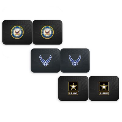 U.S. Military 2-Piece Back Row Vehicle Utility Mat Set Collection