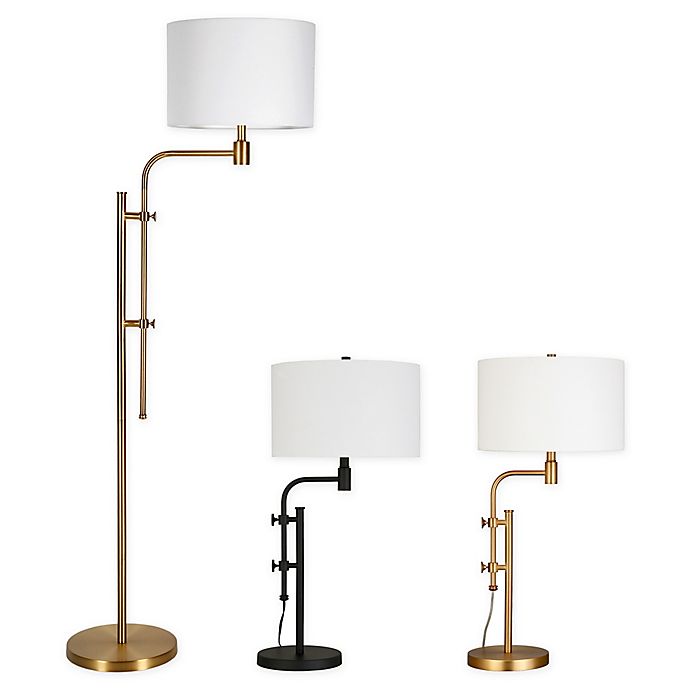 Alternate image 1 for Hudson&Canal® Polly Adjustable Height Table and Floor Lamp Collection