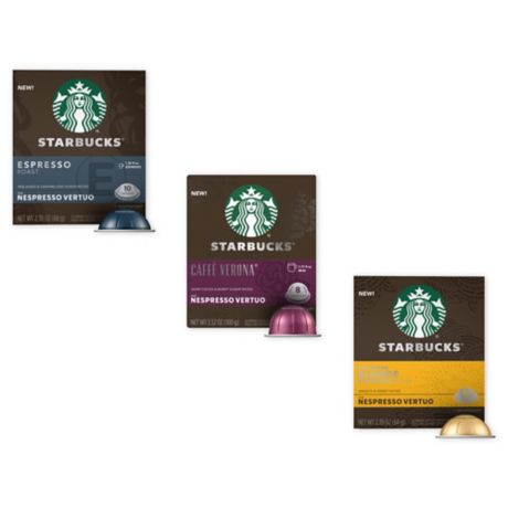 Starbucks nespresso pods