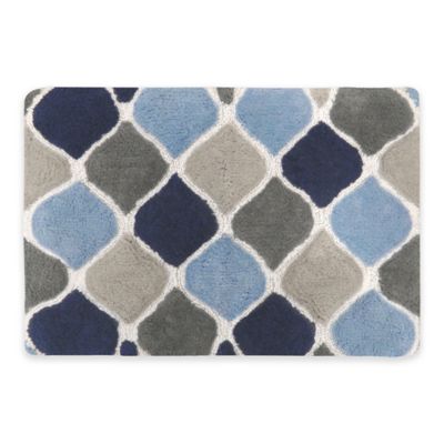 navy blue bath rugs