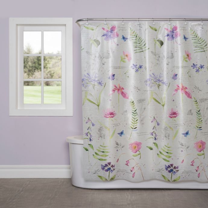 SKL Home Soft Nature PEVA Shower Curtain | Bed Bath and Beyond Canada