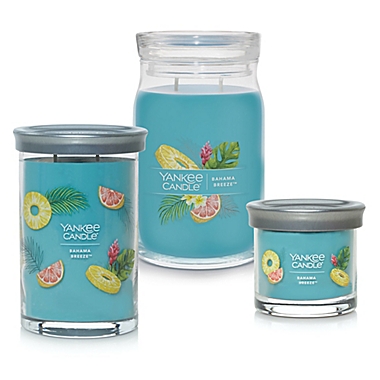 Yankee Candle&reg; Bahama Breeze Signature Collection Candle Collection. View a larger version of this product image.