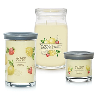 Yankee Candle&reg; Iced Berry Lemonade Signature Collection Candle Collection. View a larger version of this product image.