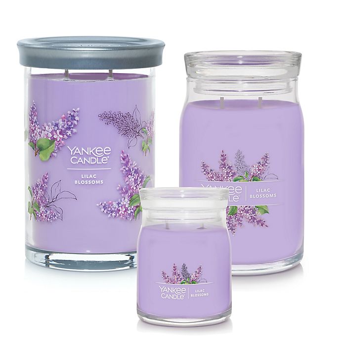 Alternate image 1 for Yankee Candle® Lilac Blossoms Signature Collection Candle Collection