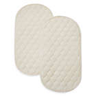 Alternate image 0 for TL Care Waterproof Playard Changing Table Pads made with Organic Cotton Top Layer (Set of 2)