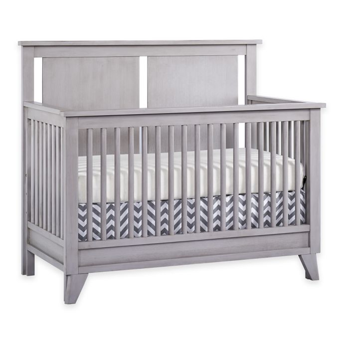 Kingsley Wyndham 4 In 1 Convertible Crib In Ash Grey Buybuy Baby