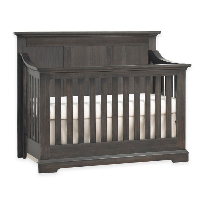 Kingsley Jackson 4 In 1 Convertible Crib In Granite Bed Bath