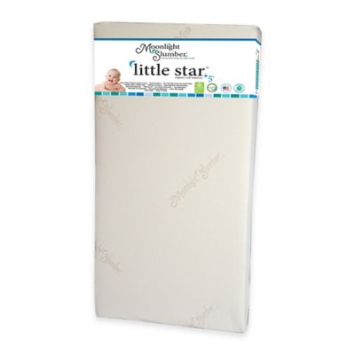 moonlight slumber little star dual sided crib mattress