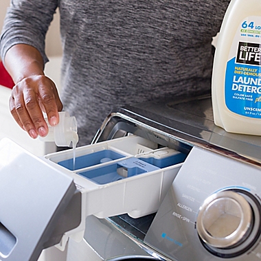 Better Life&reg; Naturally Dirt-Demolishing 64 oz. Unscented Laundry Detergent. View a larger version of this product image.