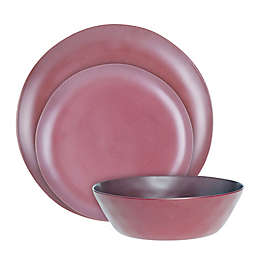 Bee & Willow™ Melamine and Bamboo Dinnerware Collection in Dark Red