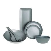 Bee & Willow&trade; Melamine and Bamboo Dinnerware Collection in Green