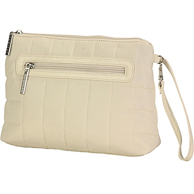 Kalencom&reg; Diaper Clutch in Quilt Cream. View a larger version of this product image.