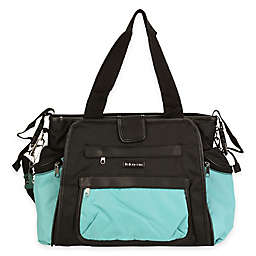 Kalencom® Nola Tote Diaper Bag in Blue/Black