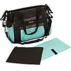 Alternate image 1 for Kalencom&reg; Nola Tote Diaper Bag in Blue/Black