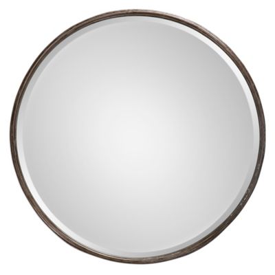 Uttermost 24-Inch Nova Large Mirror in Grey