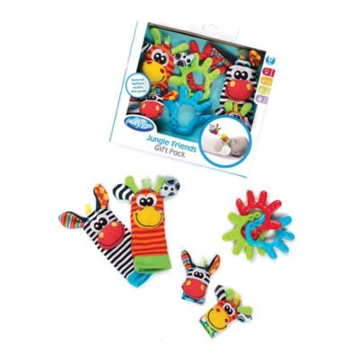 playgro jungle wrist rattle and foot finder