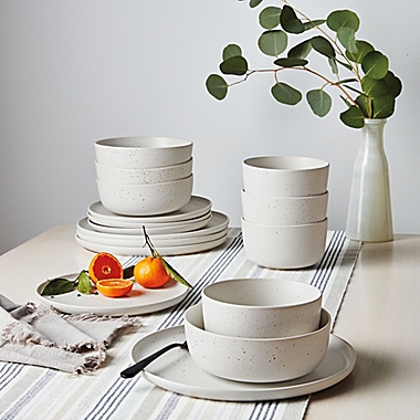 Our Table&trade; Landon Dinnerware Collection in Sea Salt. View a larger version of this product image.