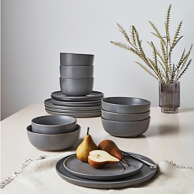 Our Table&trade; Landon Dinnerware Collection in Truffle. View a larger version of this product image.