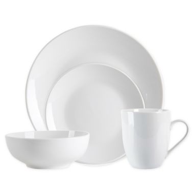 Our Table&trade; Simply White Coupe Dinnerware Collection. View a larger version of this product image.