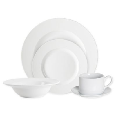 Our Table&trade; Simply White Rim Dinnerware Collection