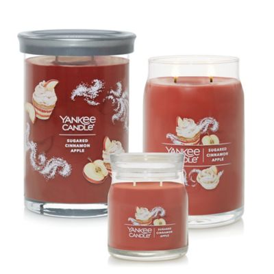 Yankee Candle&reg; Sugared Cinnamon Apple Candle Collection