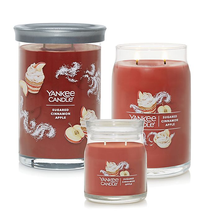 Alternate image 1 for Yankee Candle® Sugared Cinnamon Apple Candle Collection