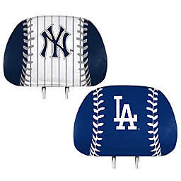 MLB Printed Headrest Covers Collection (Set of 2)