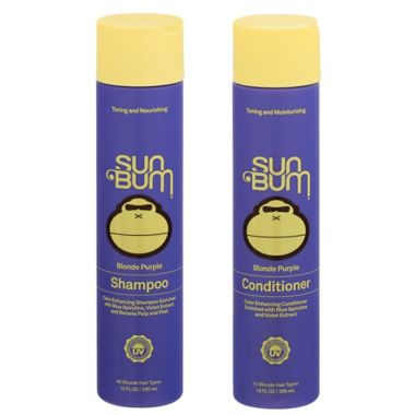 Sun Bum&reg; Blonde Purple Shampoo and Conditioner. View a larger version of this product image.