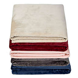 Simply Essential™ Plush Throw Blanket Collection