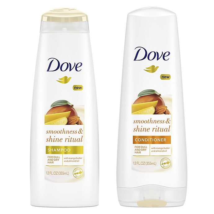 Alternate image 1 for Dove® Smoothness & Shine Ritual Shampoo and Conditioner Collection