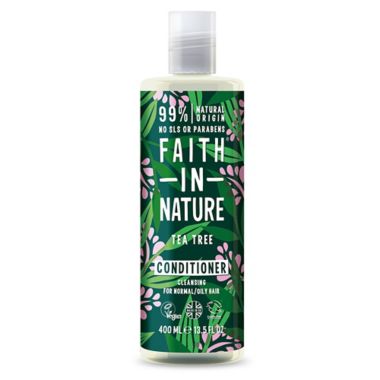 Faith In Nature Tea Tree Shampoo and Conditioner Collection. View a larger version of this product image.
