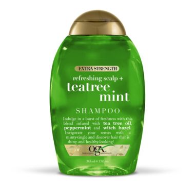 OGX&reg; Extra Strength Strength Refreshing Scalp &amp; Tea Tree Mint Collection. View a larger version of this product image.