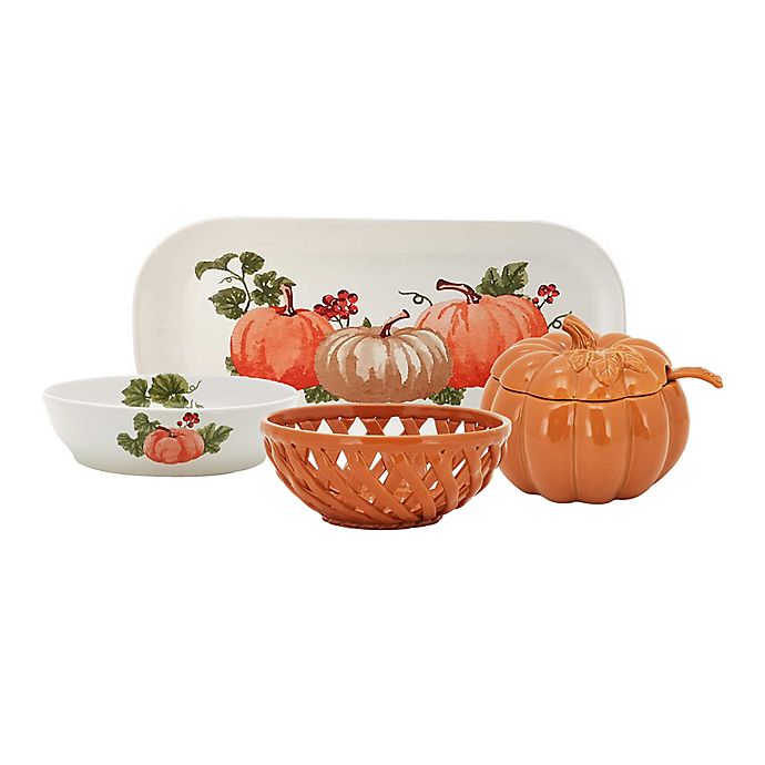 Alternate image 1 for Pumpkin Harvest Serveware Collection