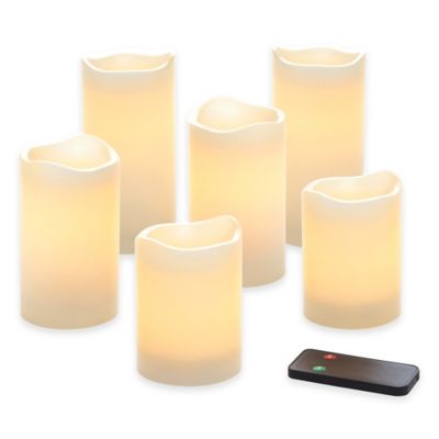 glow candles remote