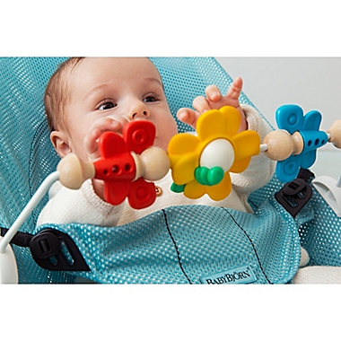 BABYBJ&Ouml;RN&reg; Flying Friends Babysitter Bouncer Toy in Red/Yellow/Blue. View a larger version of this product image.